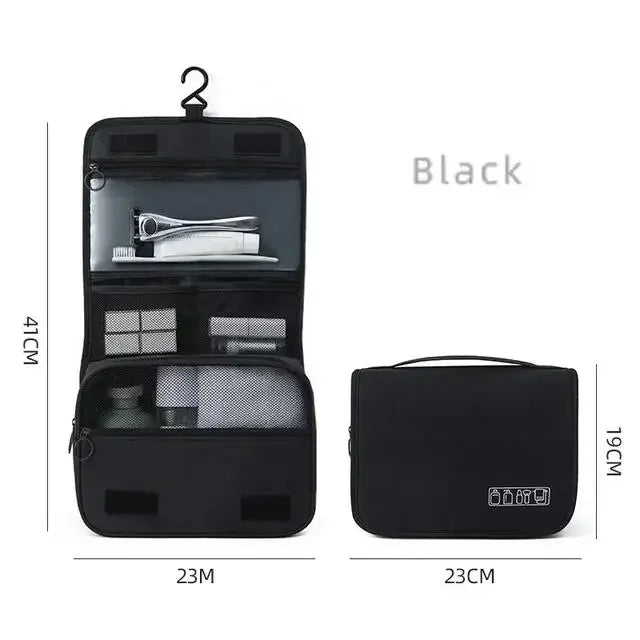 Nomvero Hanging Toiletry Bag – Waterproof Travel Organizer