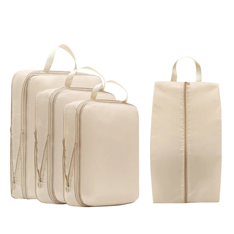 Nomvero Compression Packing Cubes – Save Up to 40% Luggage Spacer
