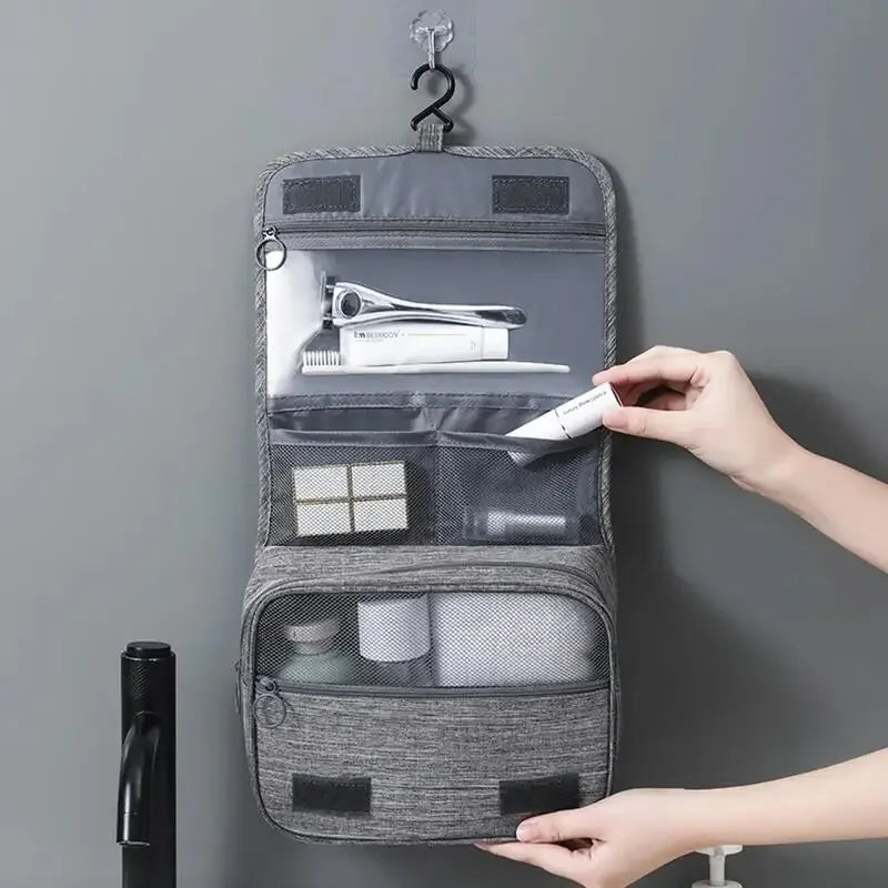 Nomvero Hanging Toiletry Bag – Waterproof Travel Organizer
