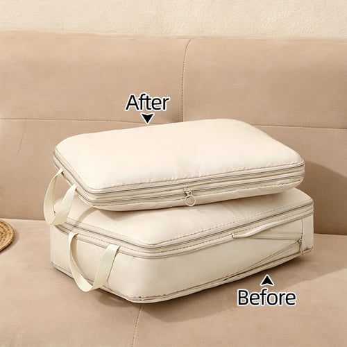 Nomvero Compression Packing Cubes – Save Up to 40% Luggage Spacer