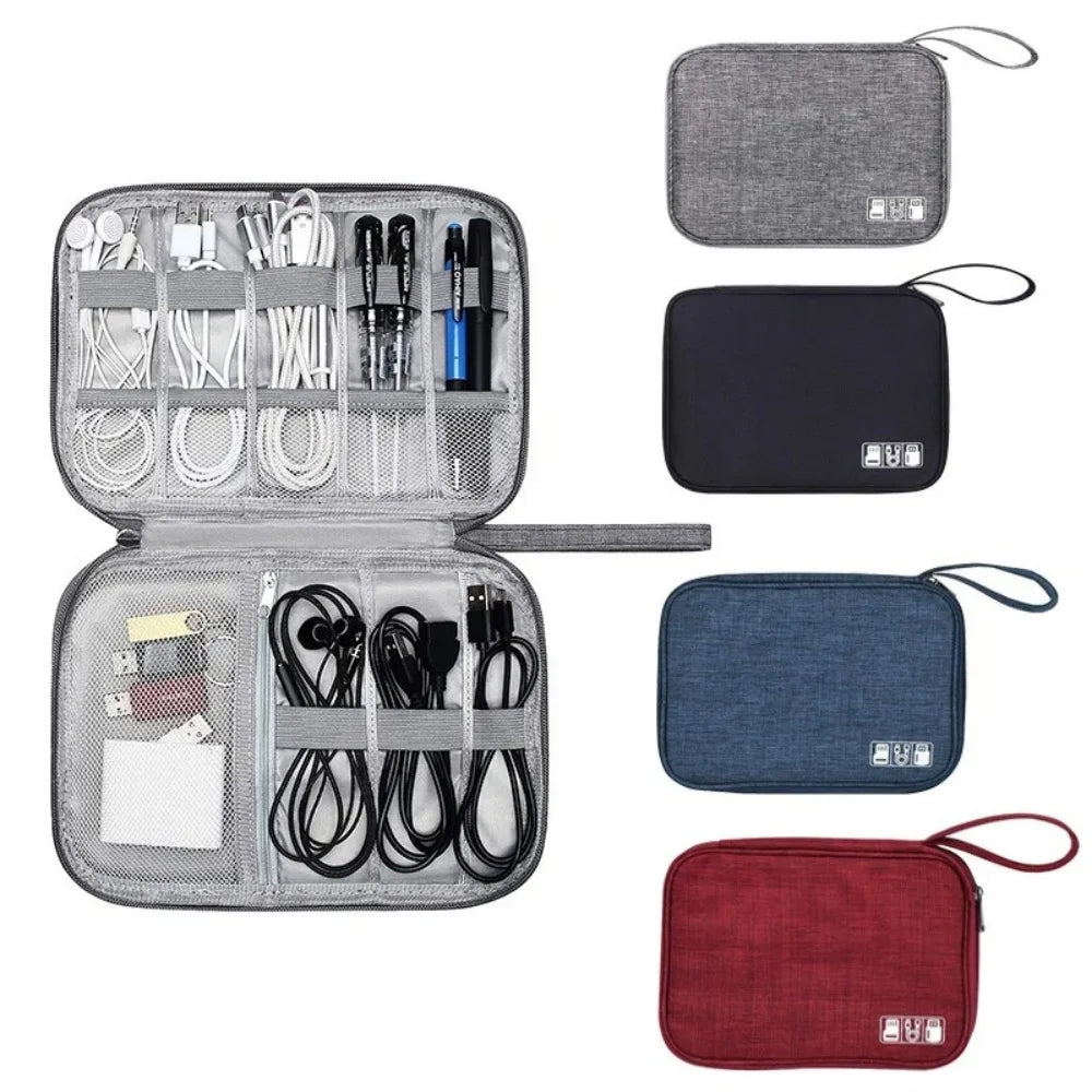 Nomvero Electronic Travel Organizer – Cable & Tech Accessories Case