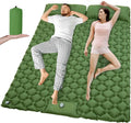 Nomvero Double Self-Inflating Camping Mattress with Built-in Pillow | Waterproof & Ultralight