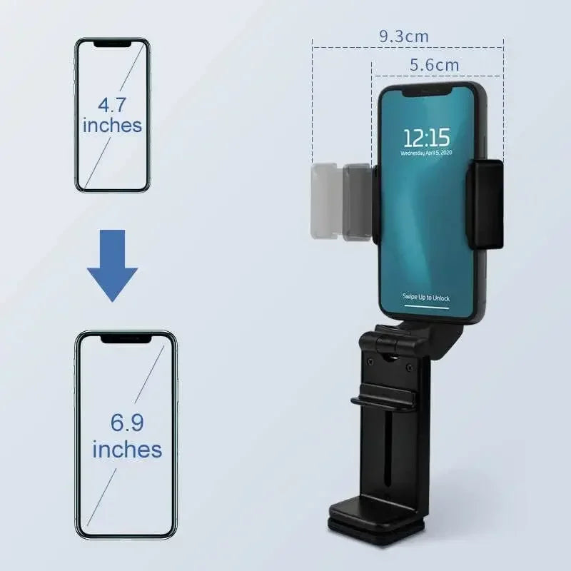 Nomvero Airplane Phone Holder – 360° Foldable Travel Phone Stand