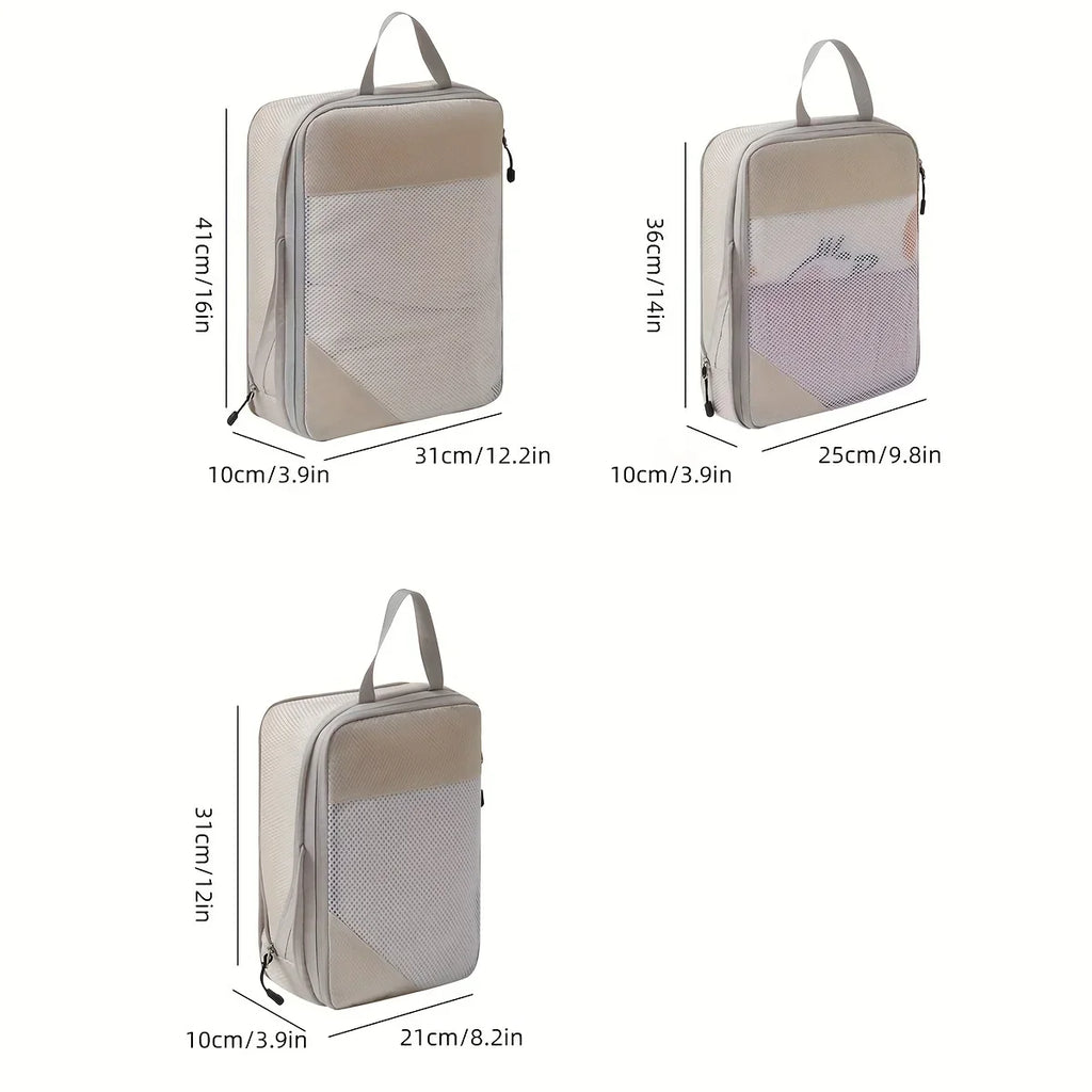 Nomvero Compression Packing Cubes – Save Up to 45% Luggage Space