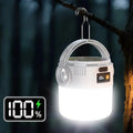 Nomvero Solar Camping Lantern – USB-C Rechargeable Outdoor Light & Power Bank