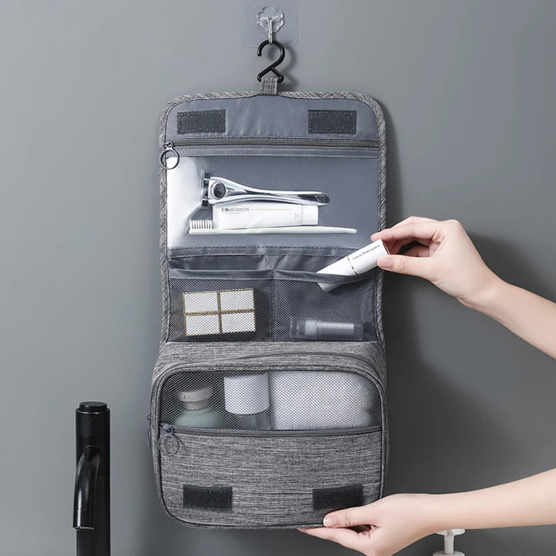 Nomvero Hanging Toiletry Bag – Waterproof Travel Organizer